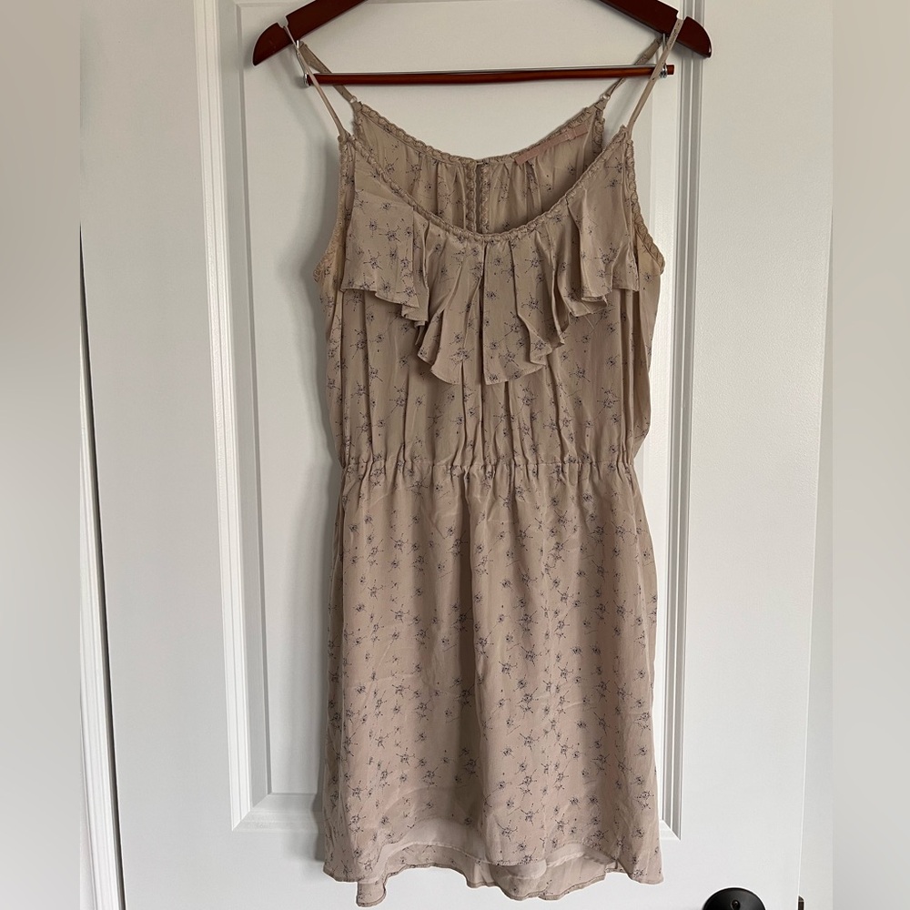 Floral Silk Summer Dress